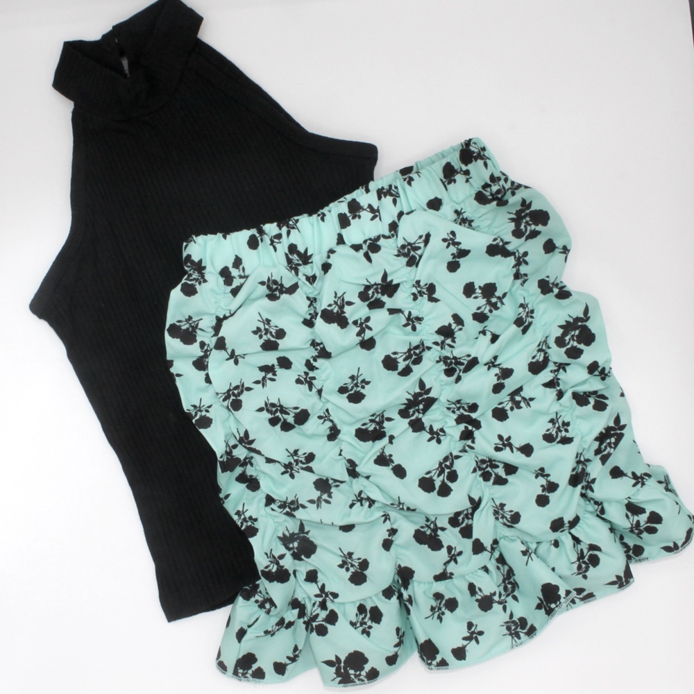 2-piece Tank Top & Skirt Set